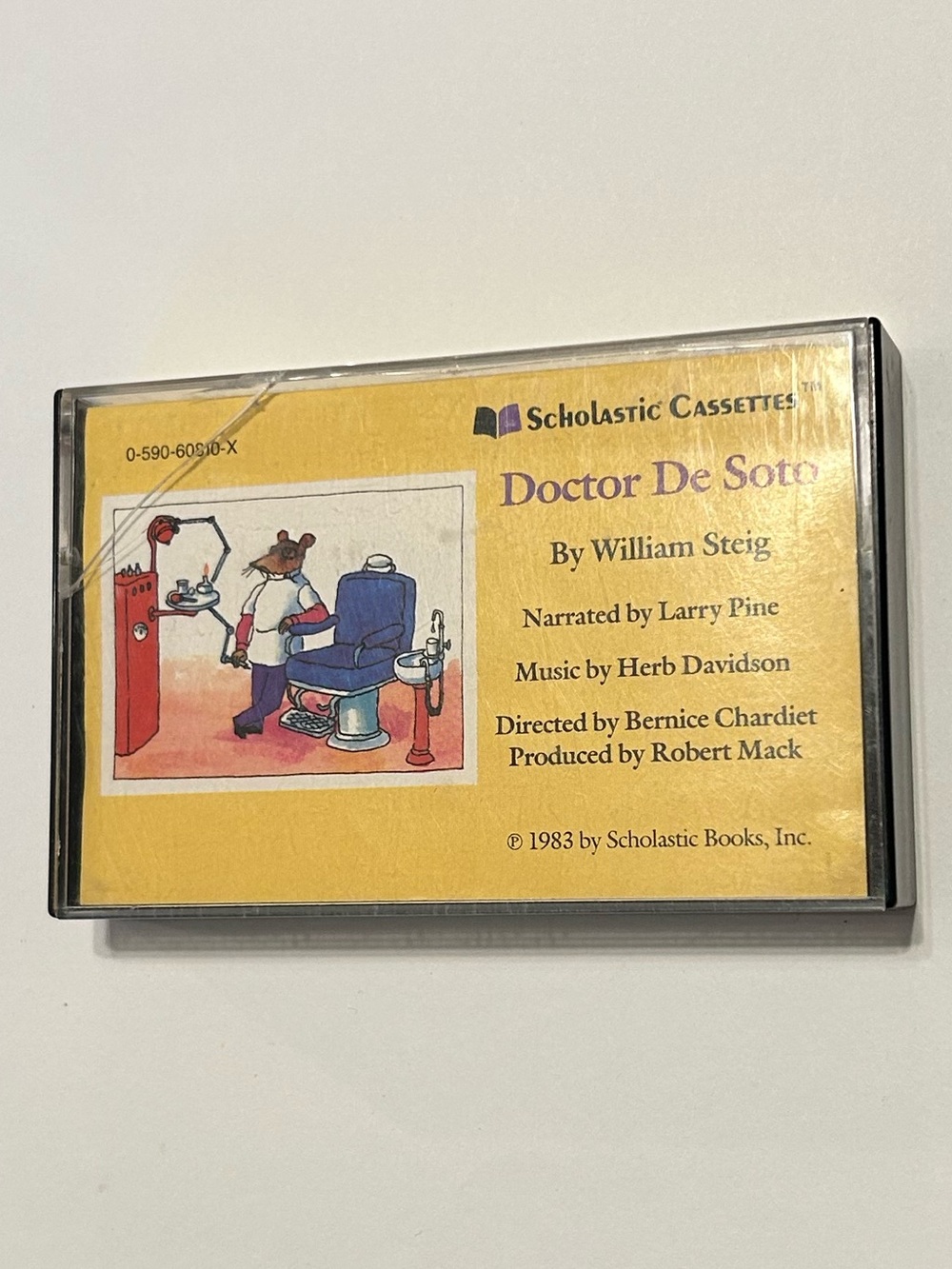 Scholastic Cassettes Doctor De Soto
